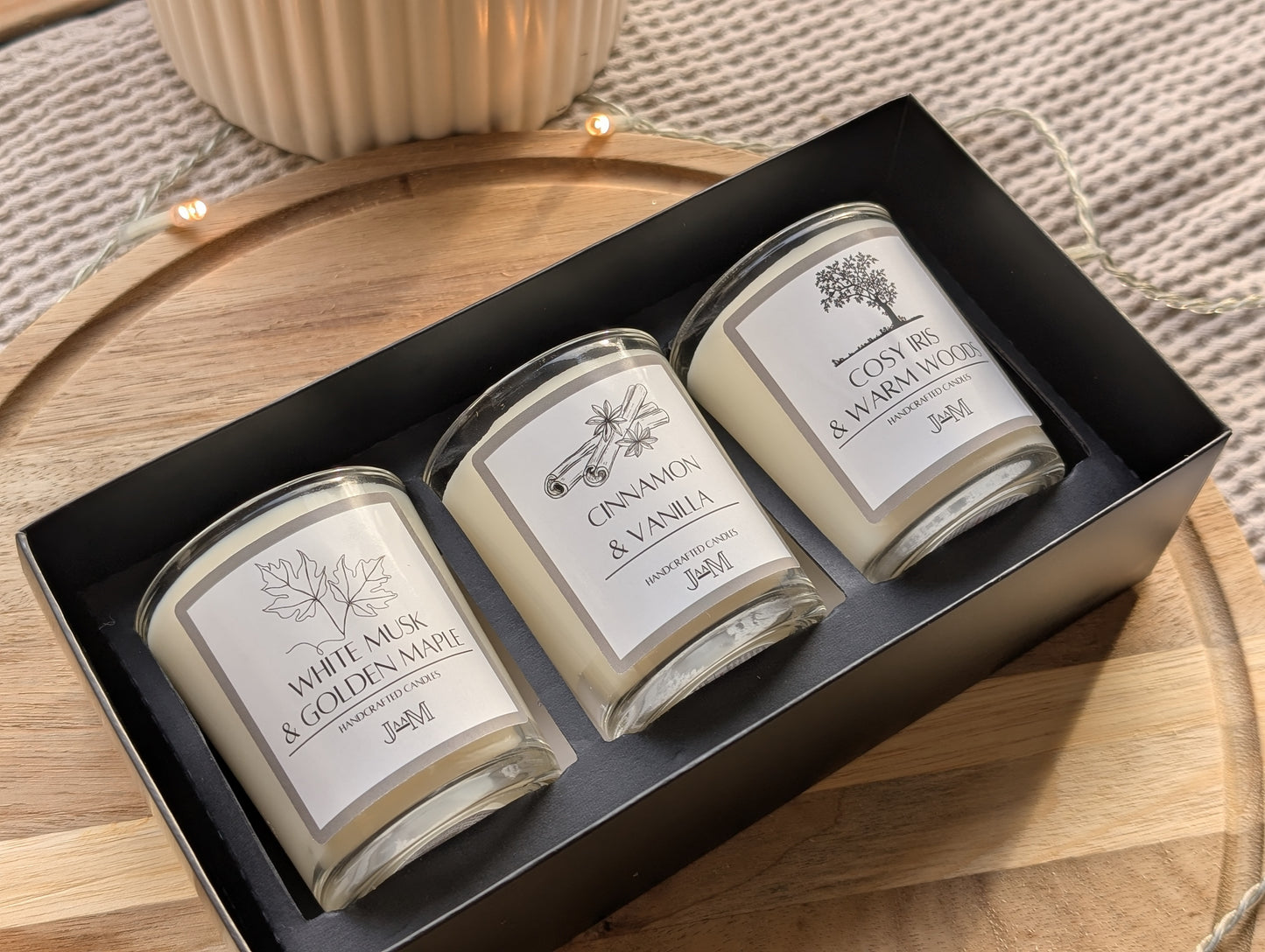 Cosy Candle Trio Gift Set