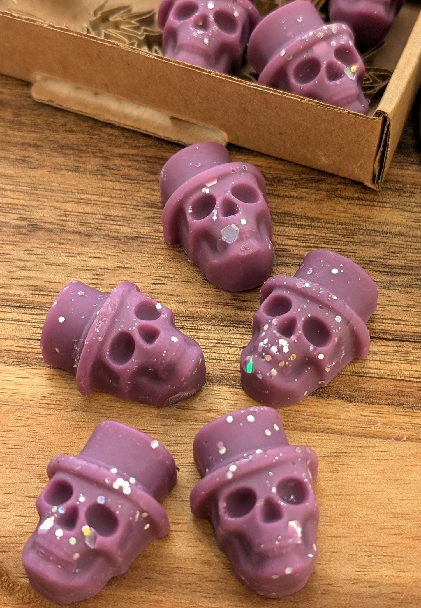 Toffee Apple Skull Wax Melts For Halloween