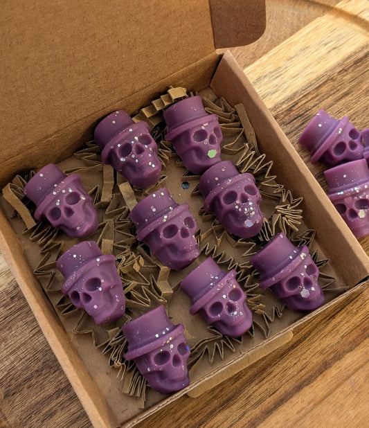 Toffee Apple Skull Wax Melts For Halloween