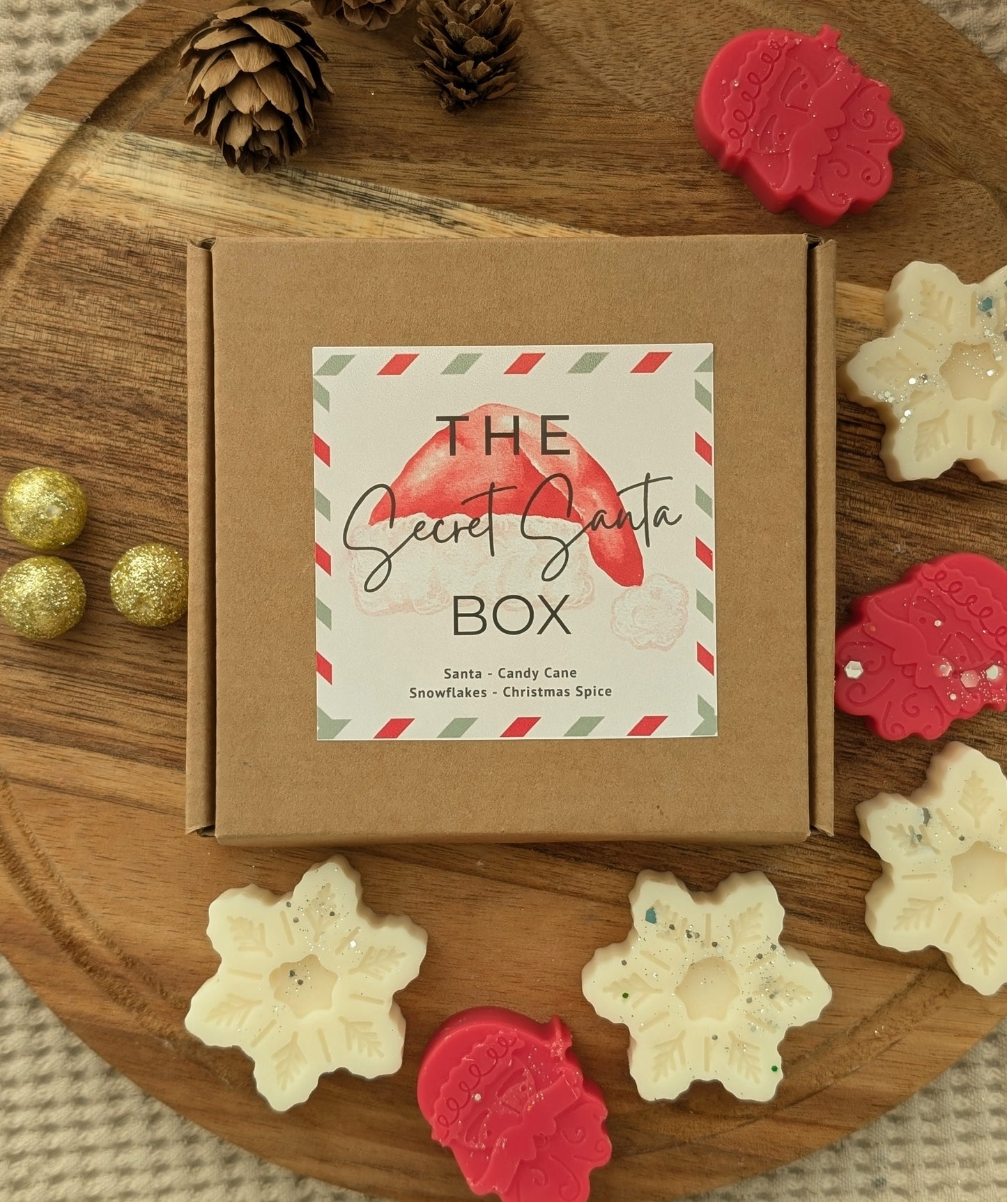Secret Santa Wax Melt Selection Box For Colleague