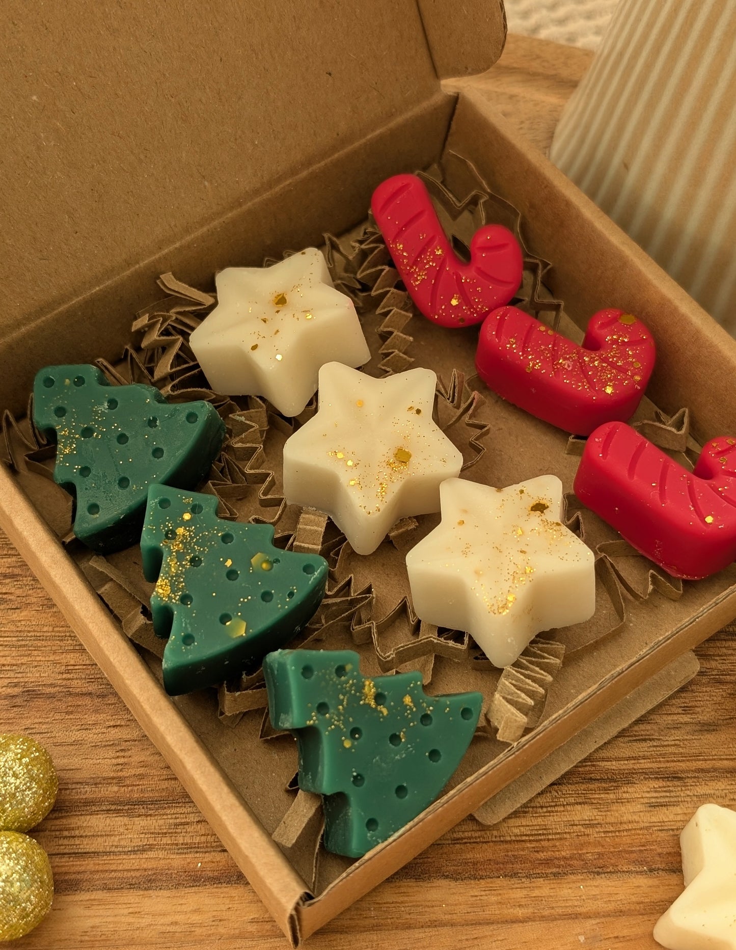 Festive Christmas Wax Melt Selection Box