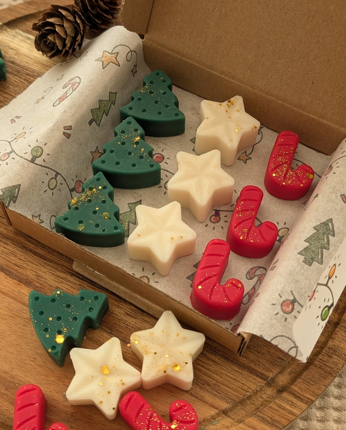 Festive Christmas Wax Melt Selection Box