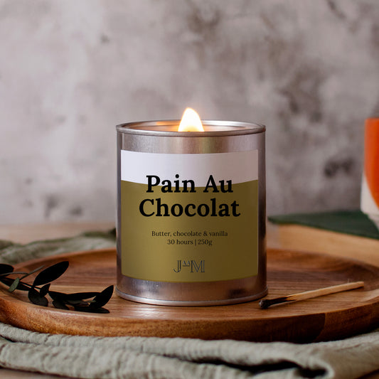Pain Au Chocolat Wood Wick Candle