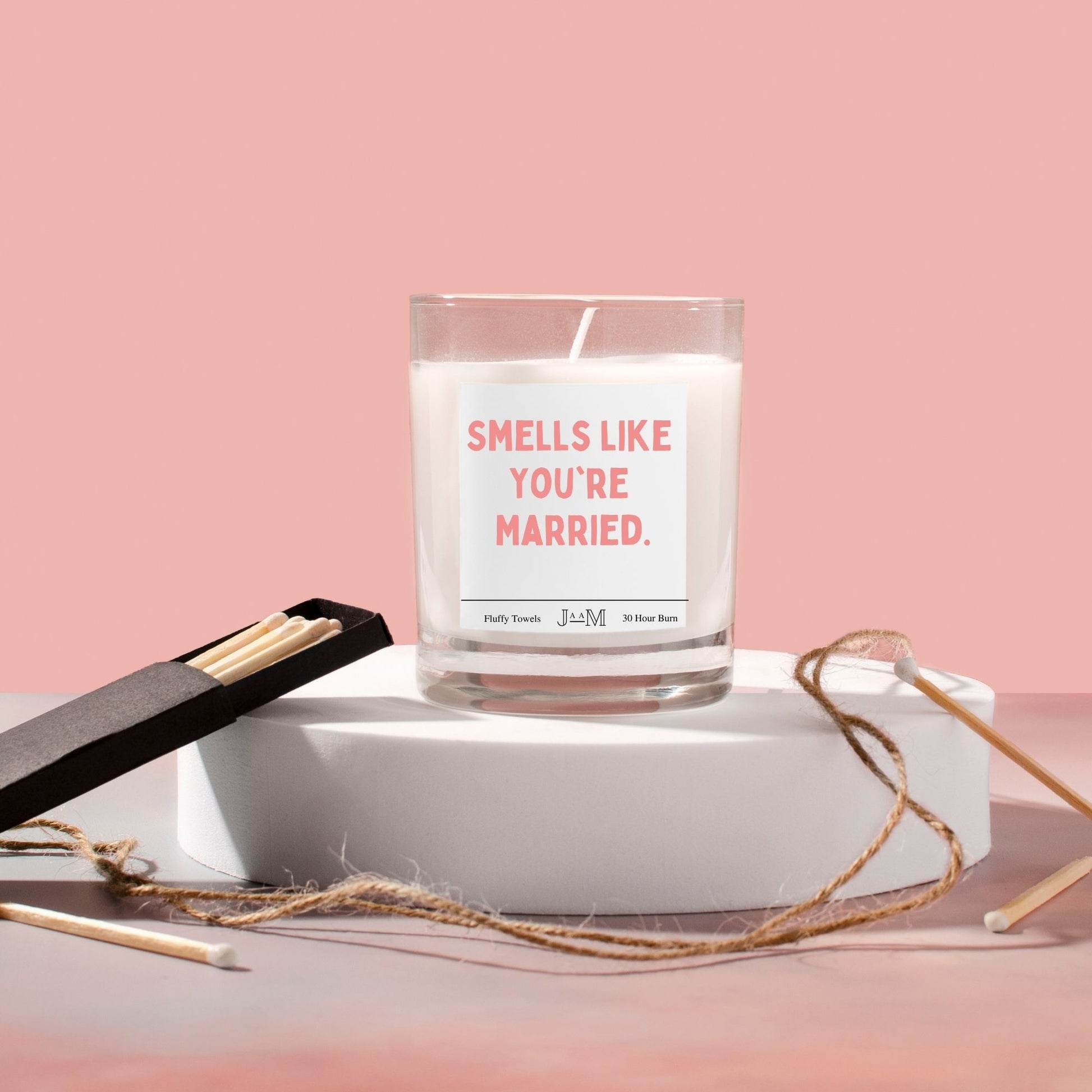 Smells Like You're Married Candle - My Store