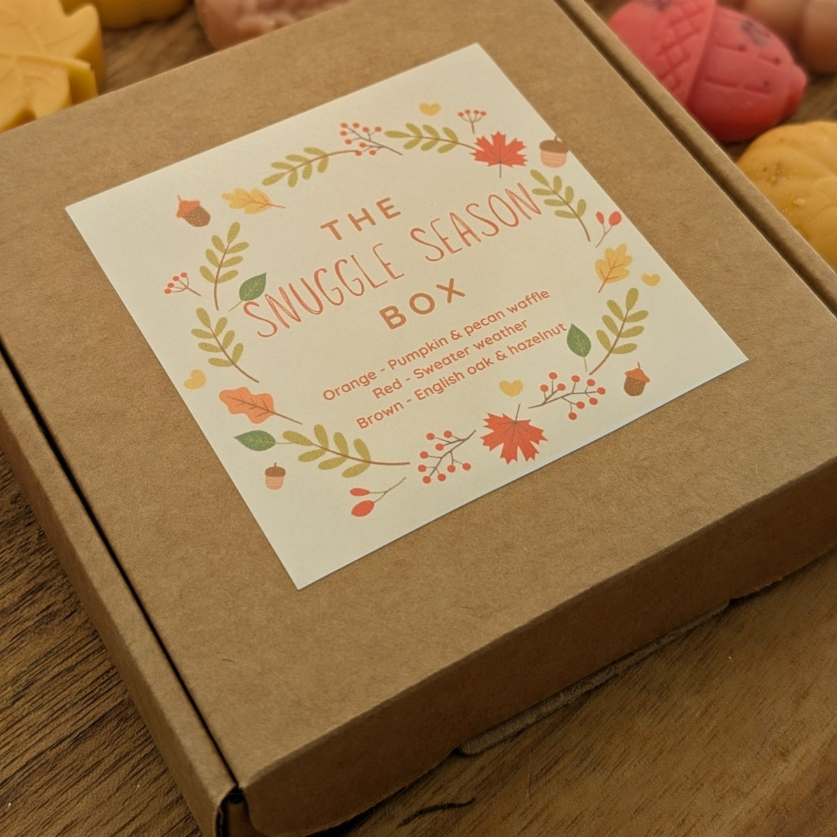 Snuggle Season Autumnal Wax Melt Selection Box - My Store