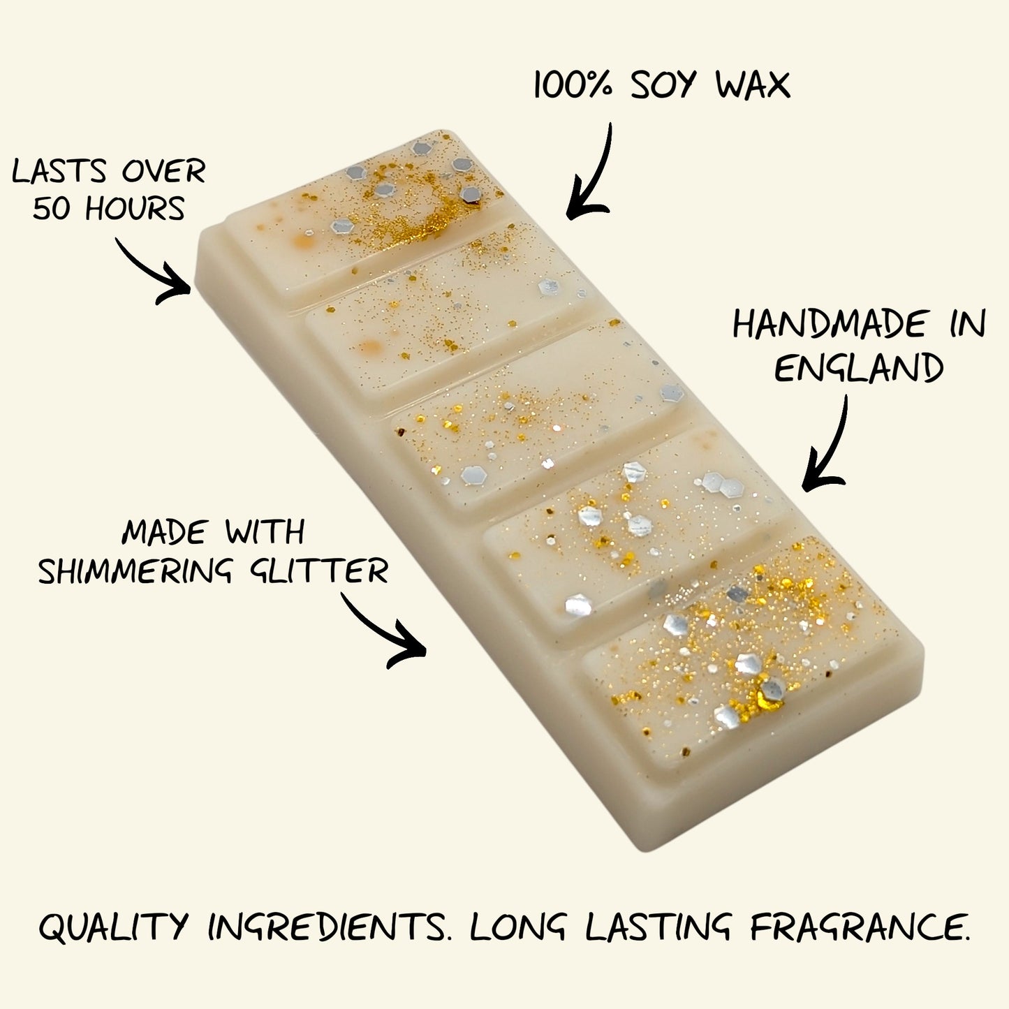 Vanilla Wax Melt Snap Bar