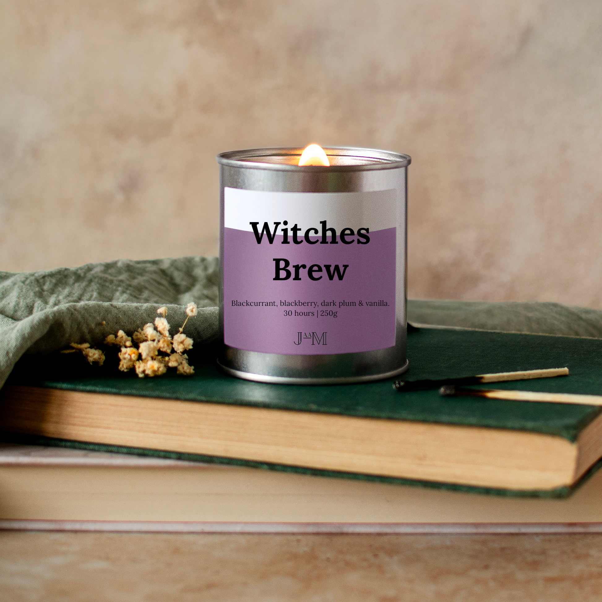 Wicthes Brew Wood Wick Candle - My Store