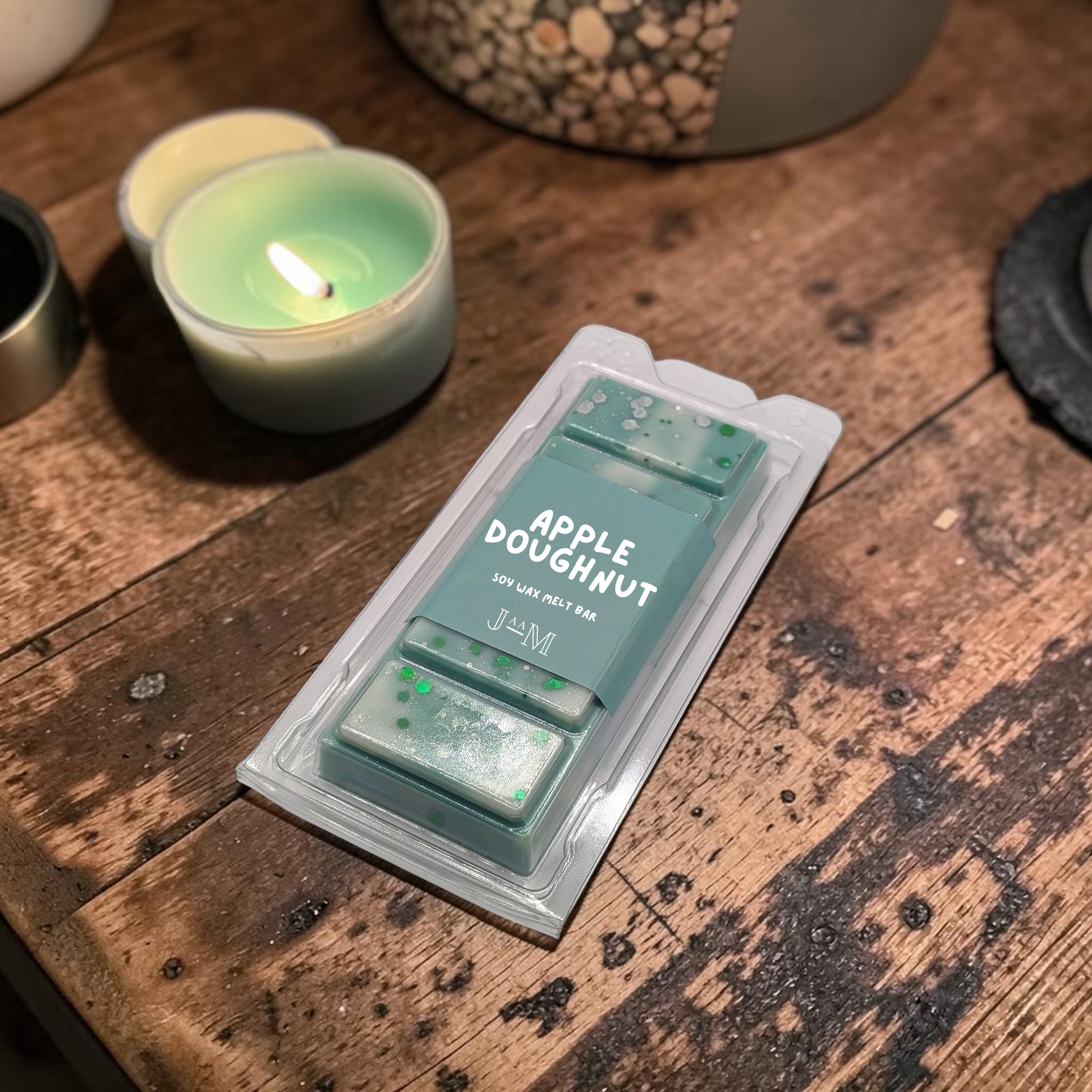 Apple Doughnut Wax Melt Snap Bar - My Store