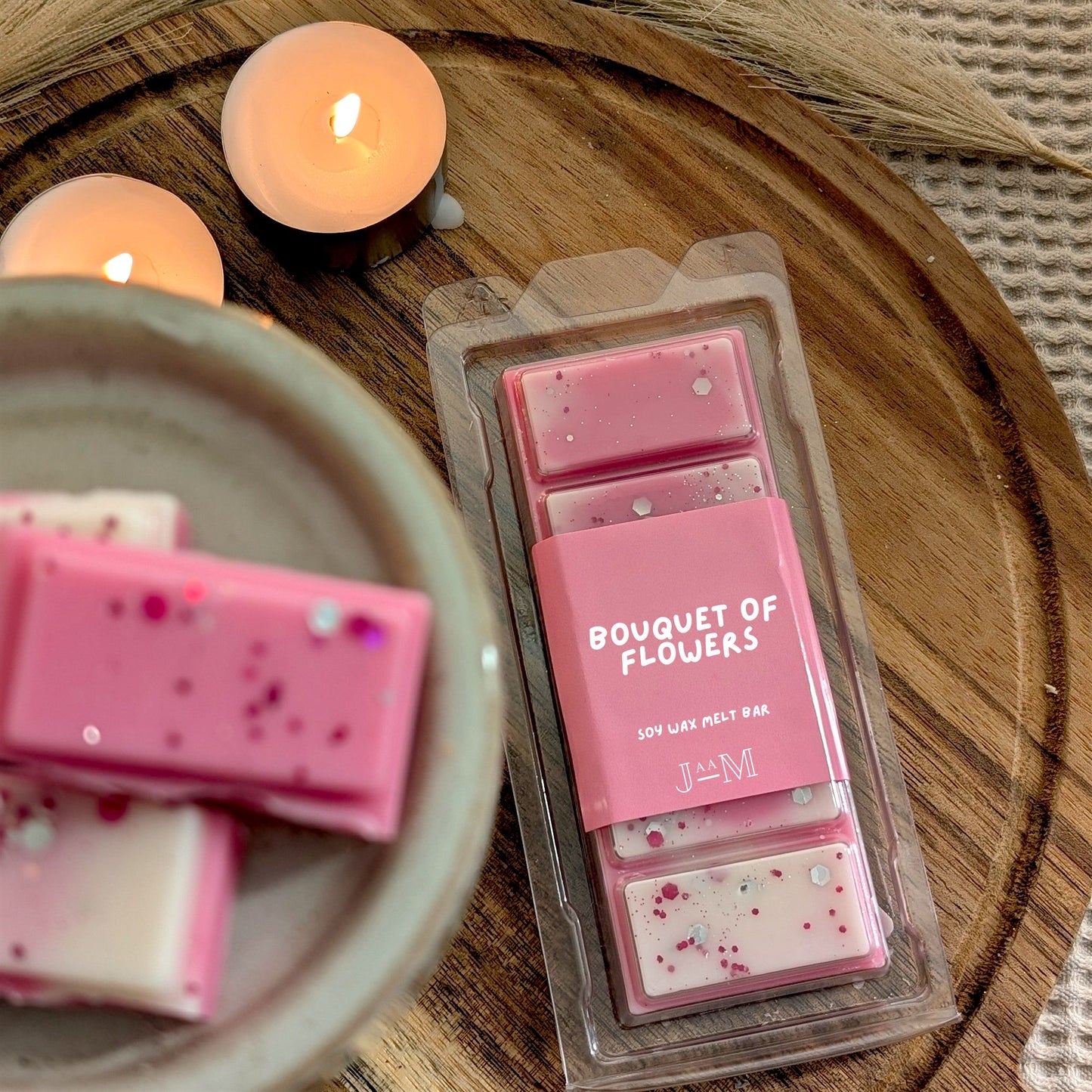 Bouquet Of Flowers Wax Melt Snap Bar