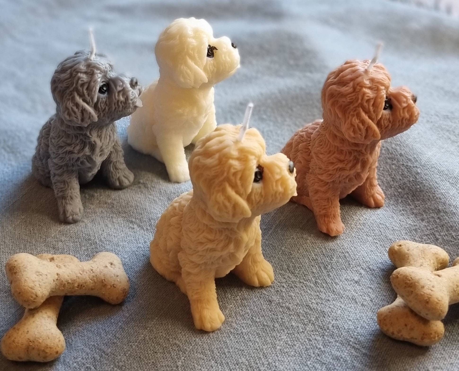 Candle. Candles. Dog candle. Candle uk. Candle gift. - My Store