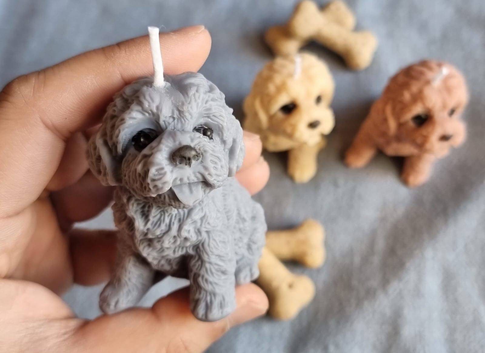 Candle. Candles. Dog candle. Candle uk. Candle gift. - My Store