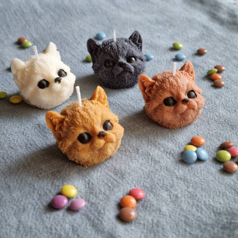 Candle. Cat Candle. Candles. Shaped candle. Candle gift. Candle uk - My Store