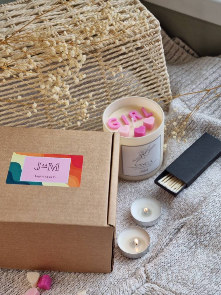 Baby Girl Candle Gift