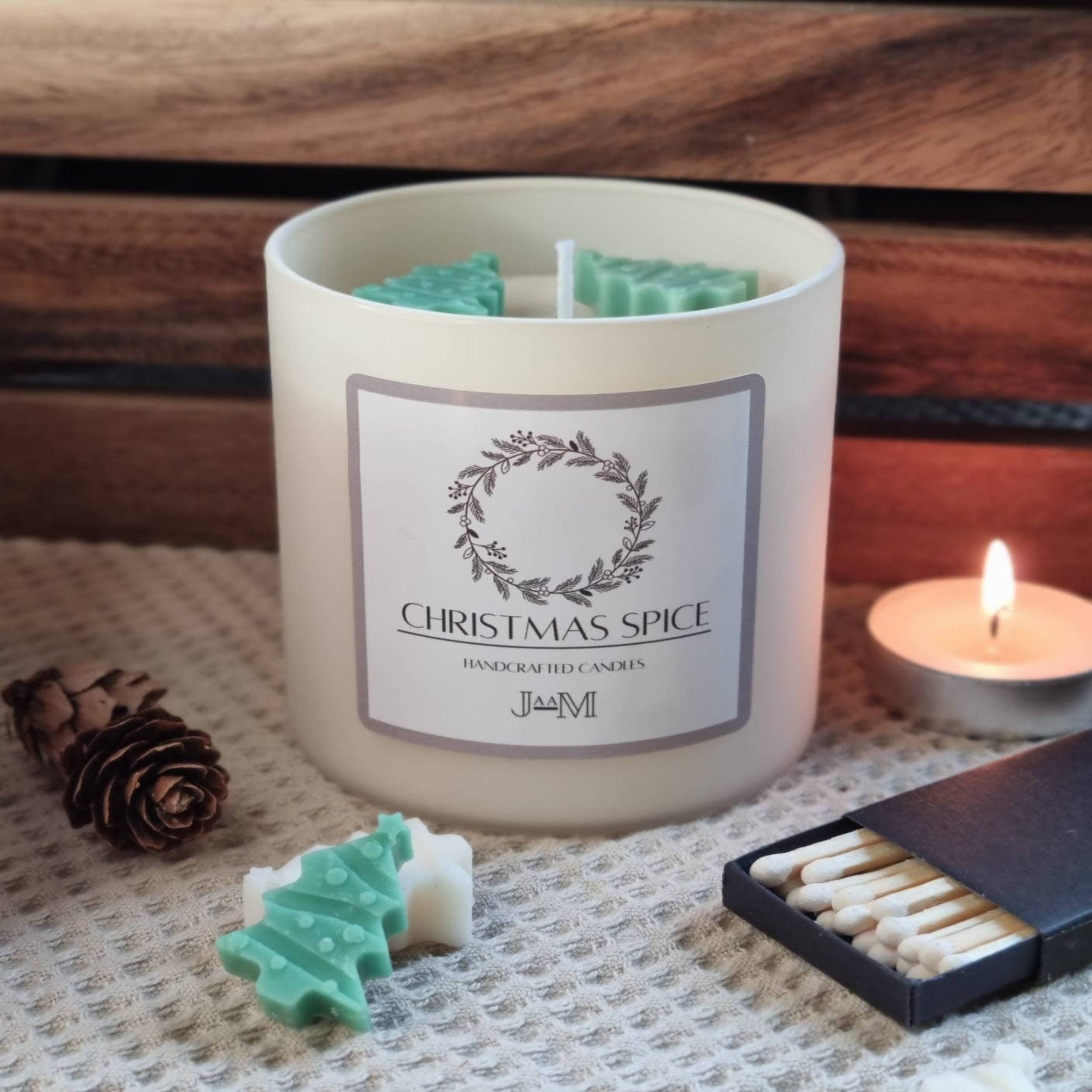 Christmas spice candle. Christmas spice. Christmas candle. Candle gift. - My Store