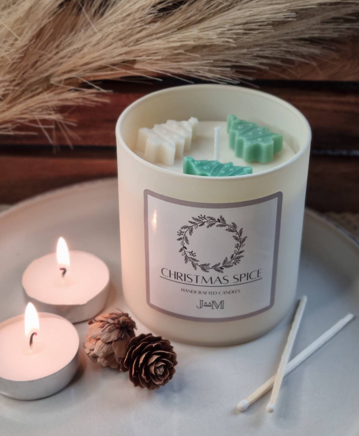 Christmas spice candle. Christmas spice. Christmas candle. Candle gift. - My Store