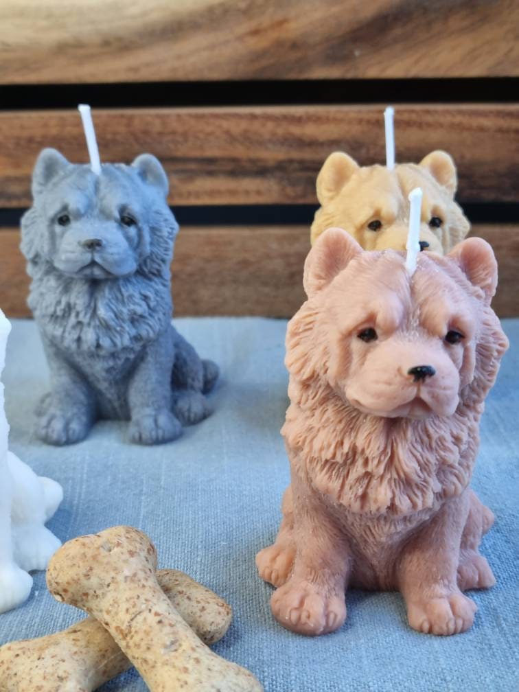 German Shepherd Dog Candle