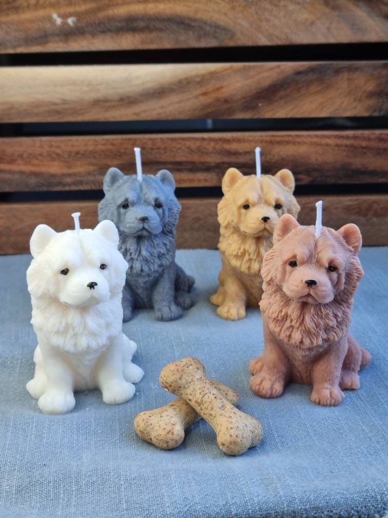 German Shepherd Dog Candle