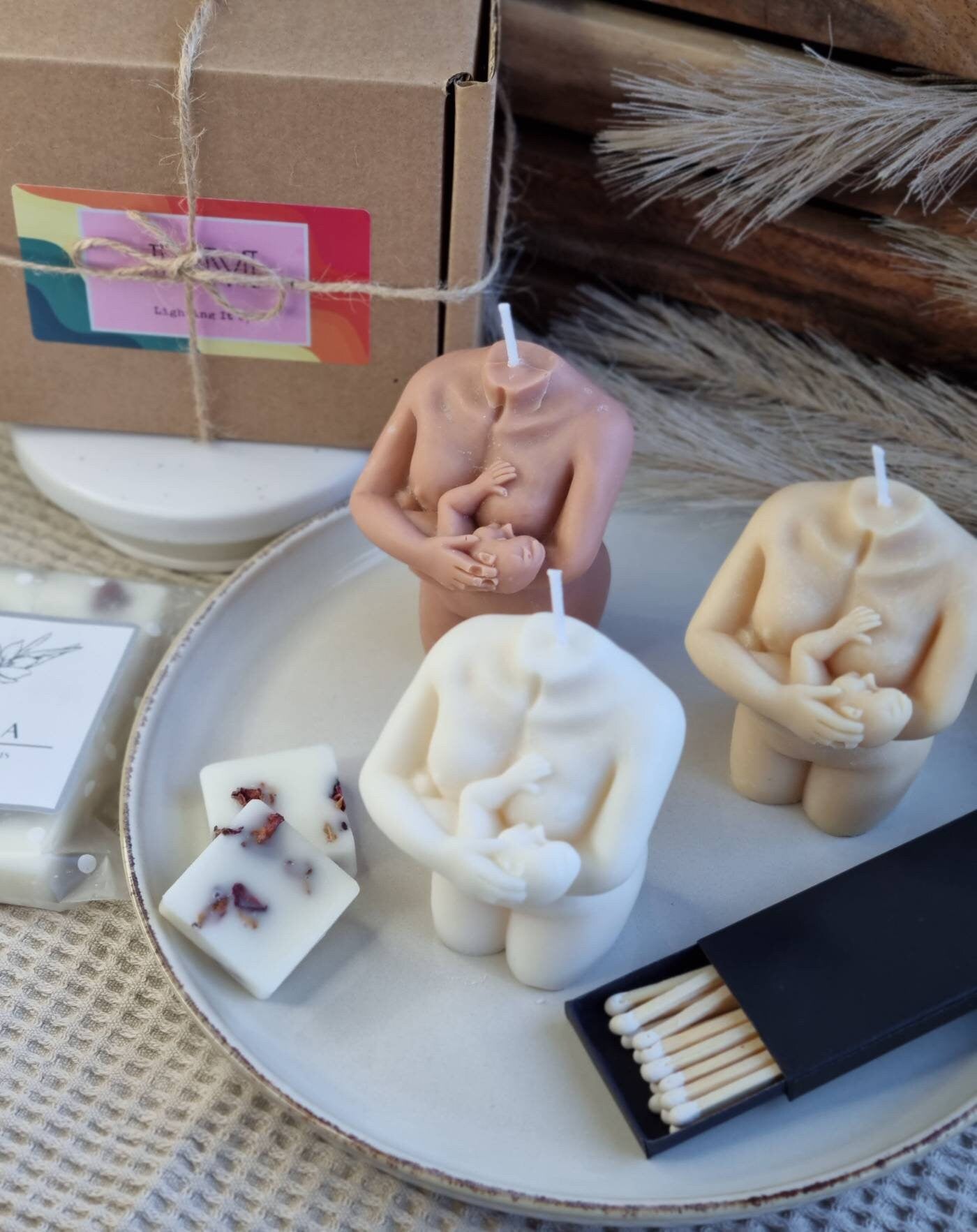 Body candle. Female body candle. - My Store