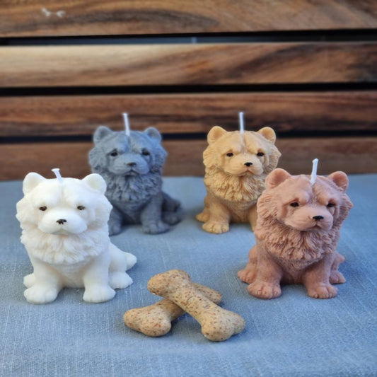 German Shepherd Dog Candle