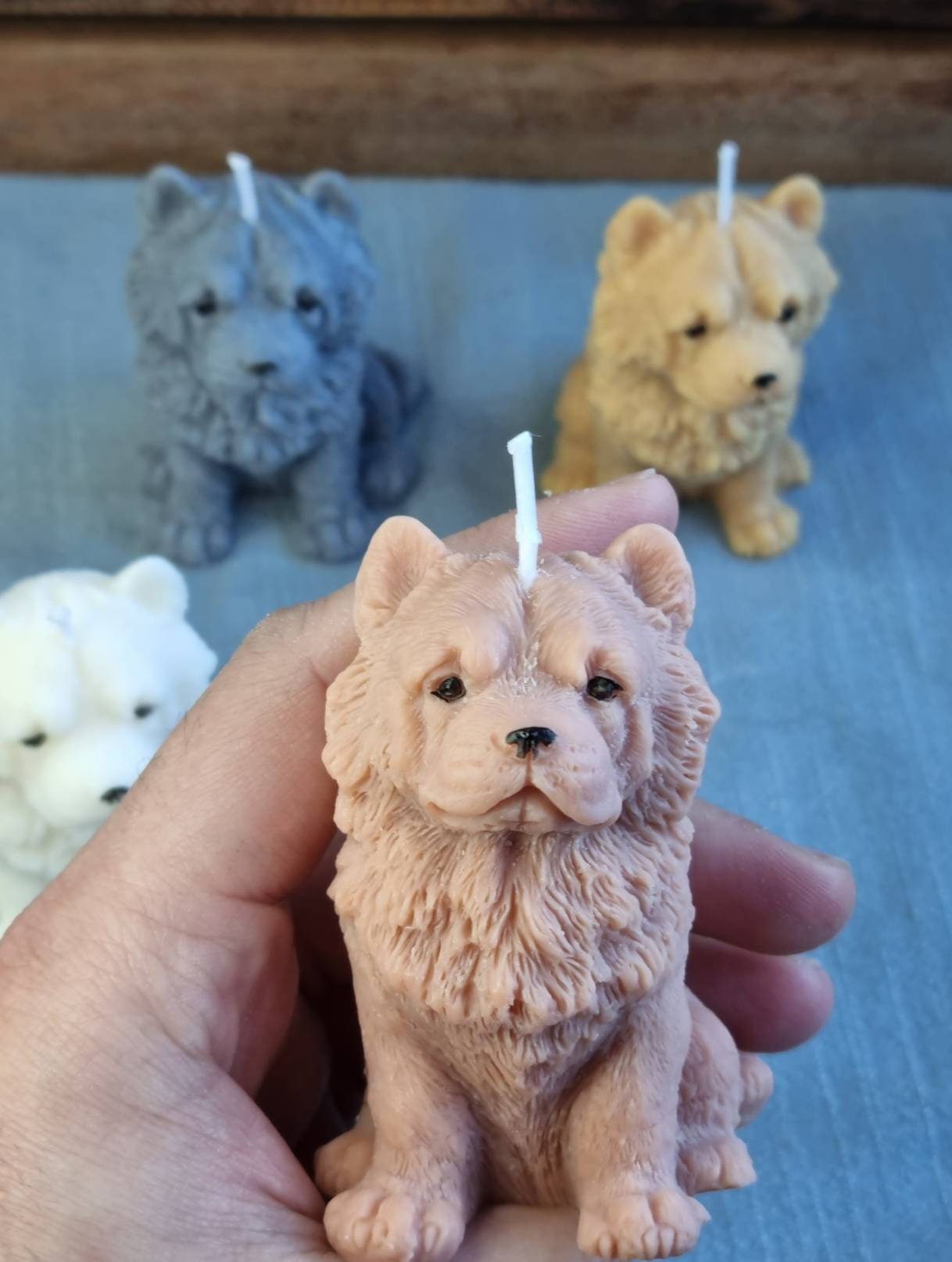 German Shepherd Dog Candle
