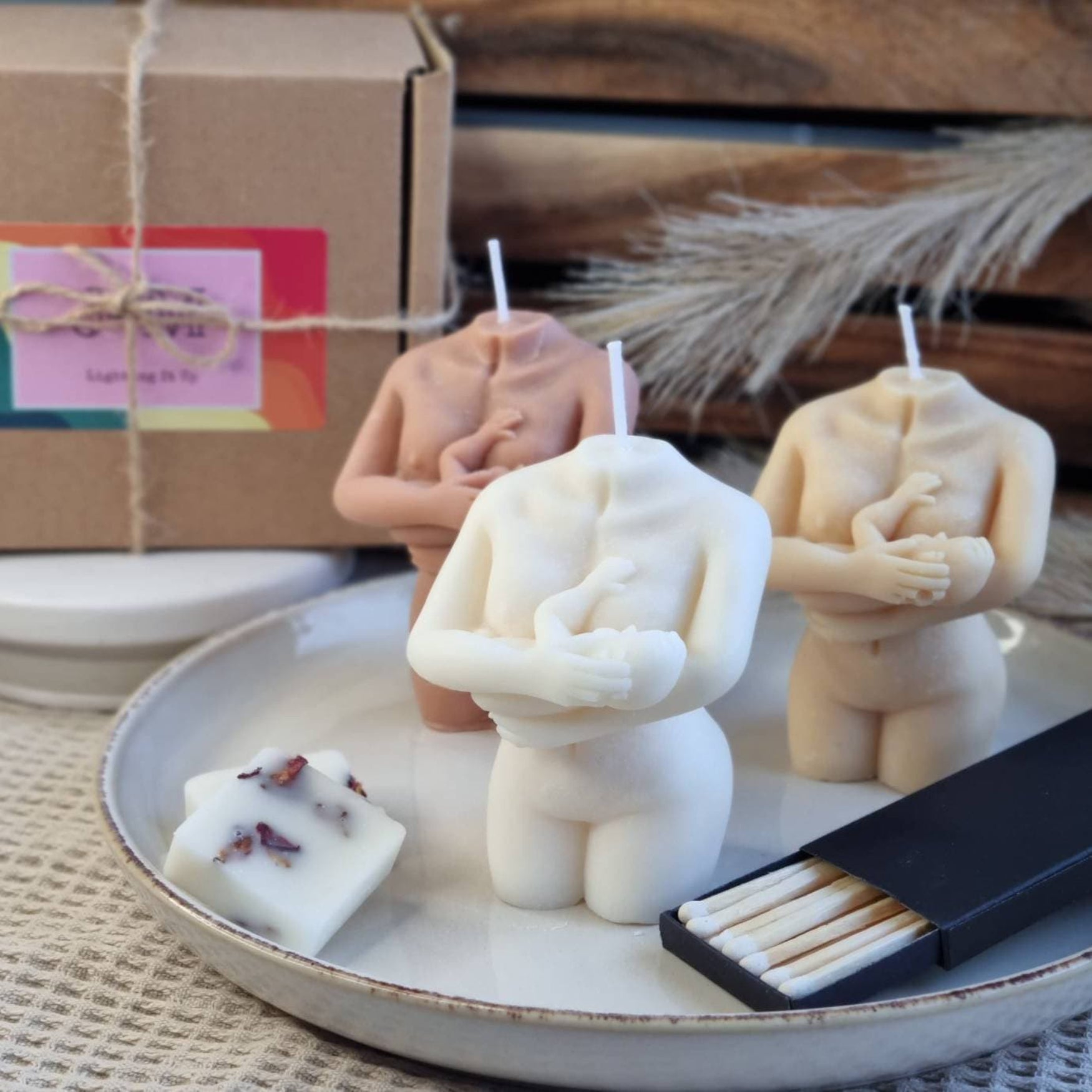 Body candle. Female body candle. - My Store
