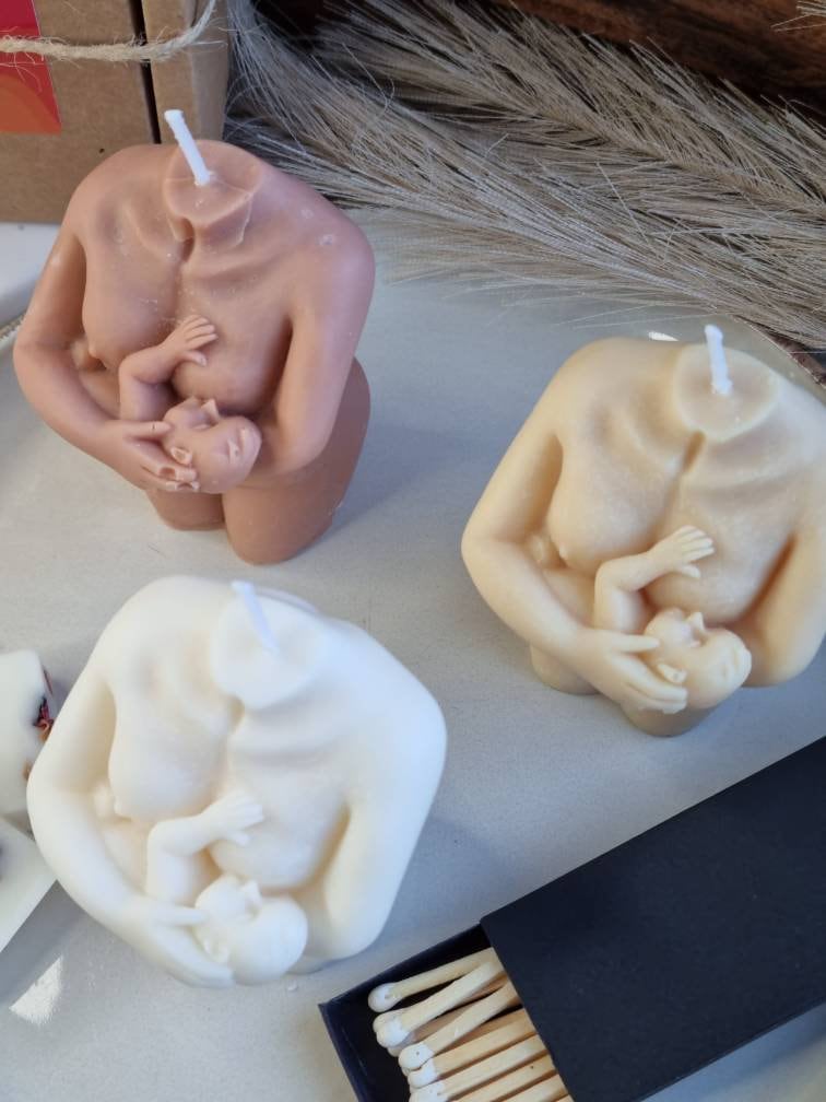 Body candle. Female body candle. - My Store