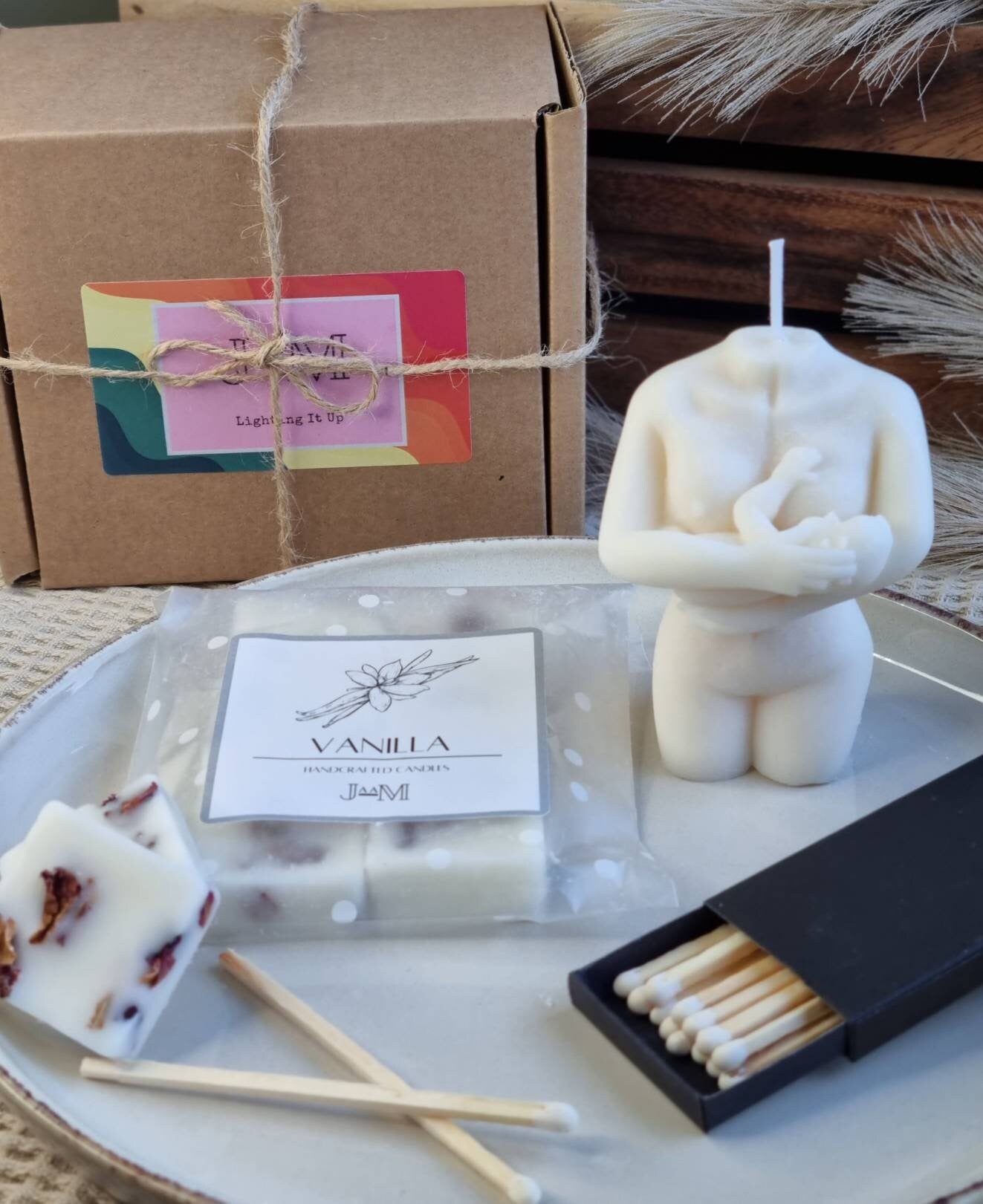 Body candle. Female body candle. - My Store