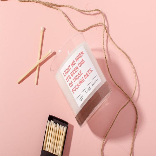 Funny candle gift. One of those days. Rude candle. Calming candle. Relaxing candle gift. - My Store