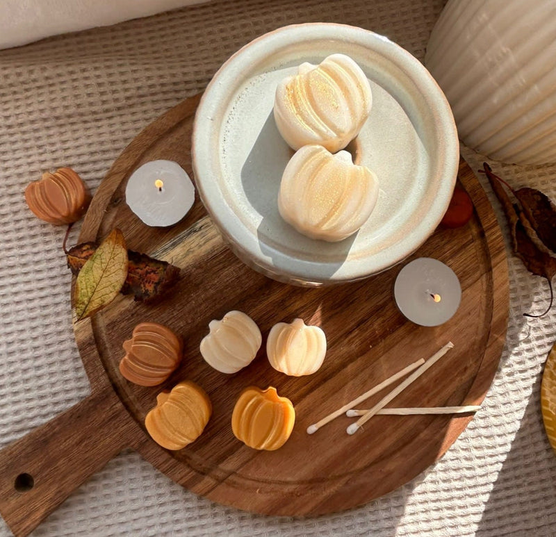 Cinnamon & Vanilla pumpkin wax melts. Autumn decor