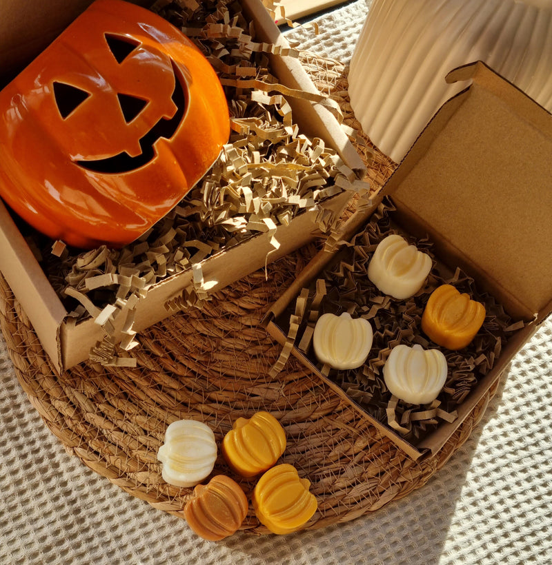 Autumn wax melt and burner set. Pumpkin wax melts. - My Store