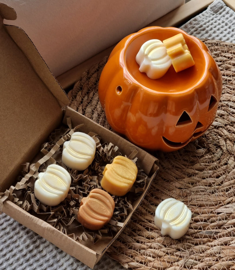 Autumn wax melt and burner set. Pumpkin wax melts. - My Store