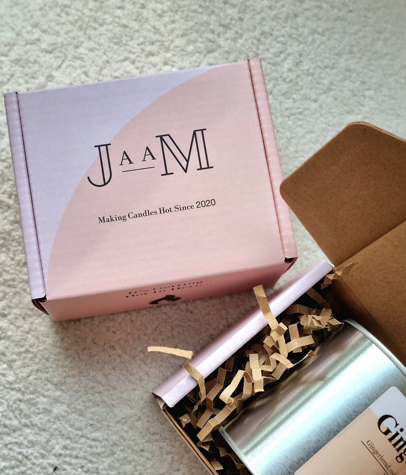 Cinnamon & Vanilla wood wick candle. - My Store