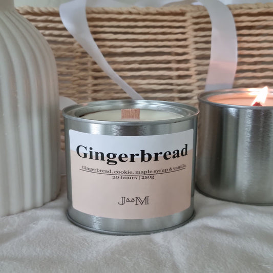 Gingerbread candle. candle. Candle gift. Autumn candle. Gingerbread wax candle. Gingerbread man - My Store
