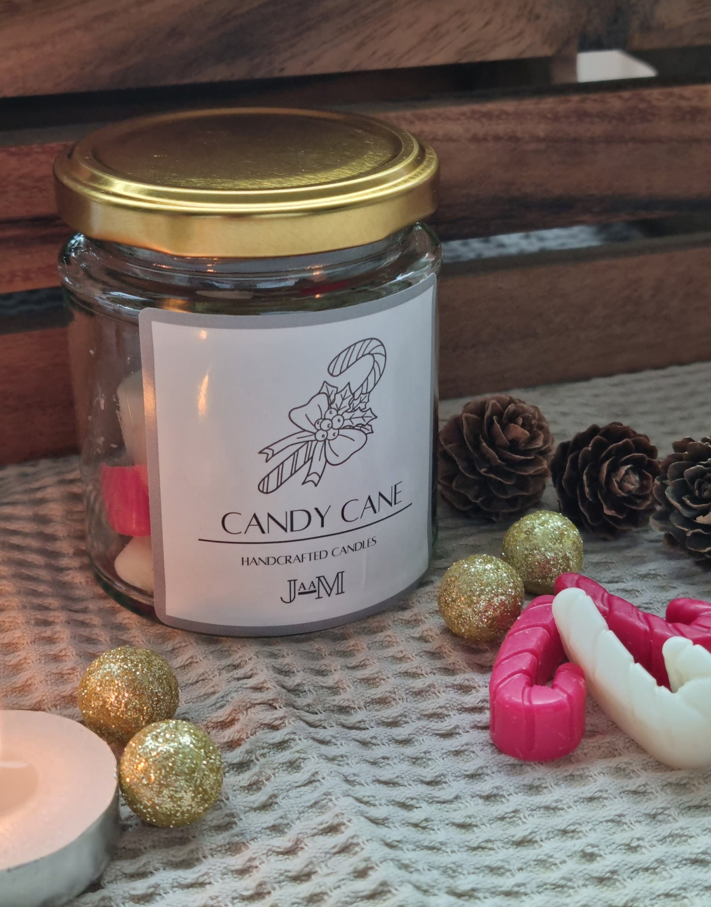 Candy cane. Wax melts. Christmas wax melts. Candy cane fragranced. Christmas decor. Candy canes - My Store