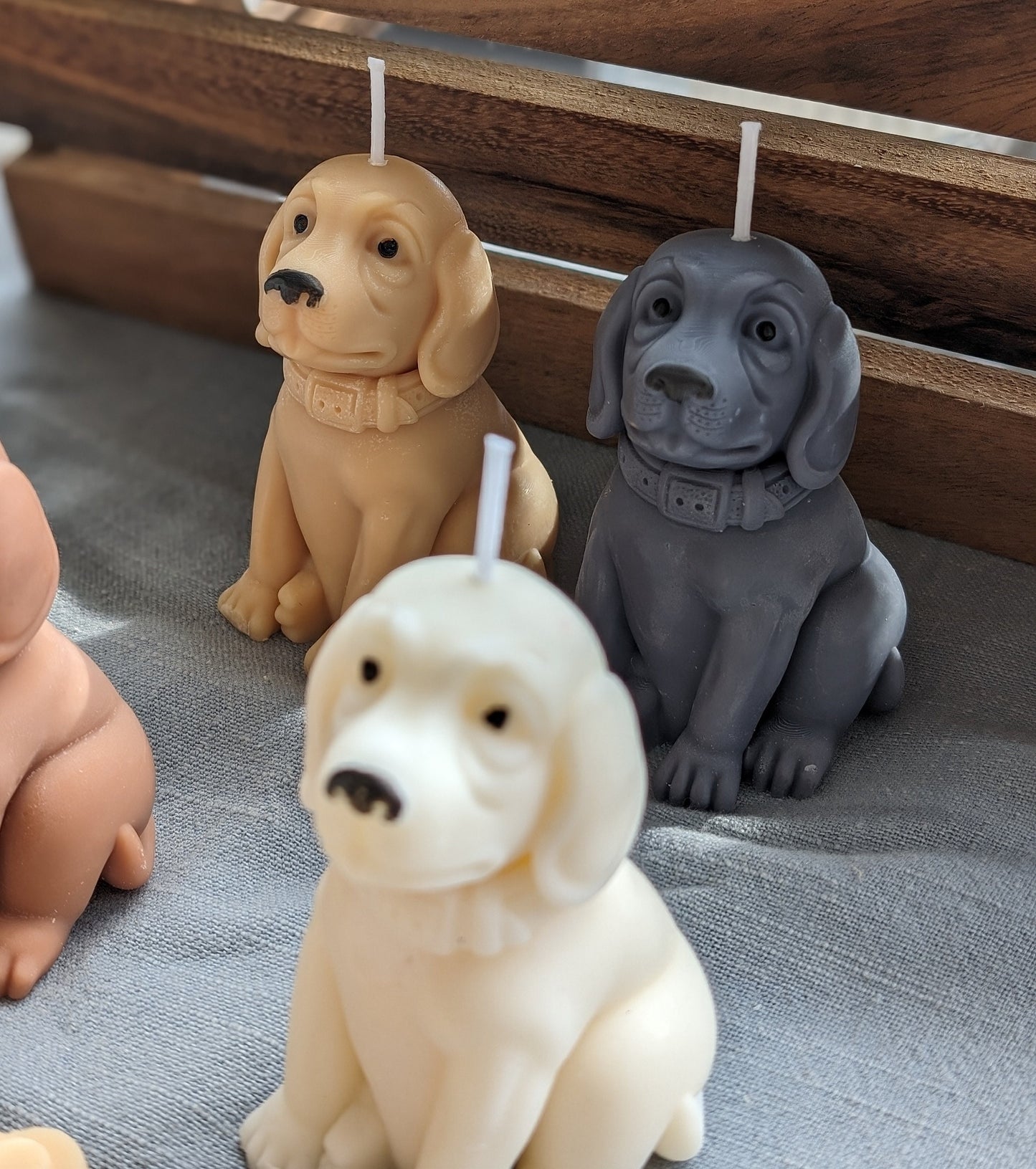 Dachshund Dog Candle