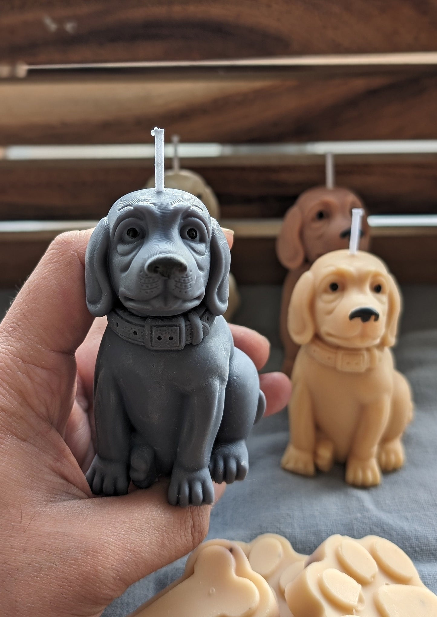 Dachshund Dog Candle