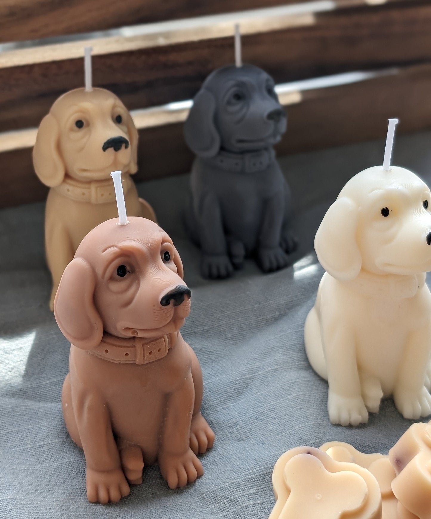 Dachshund Dog Candle