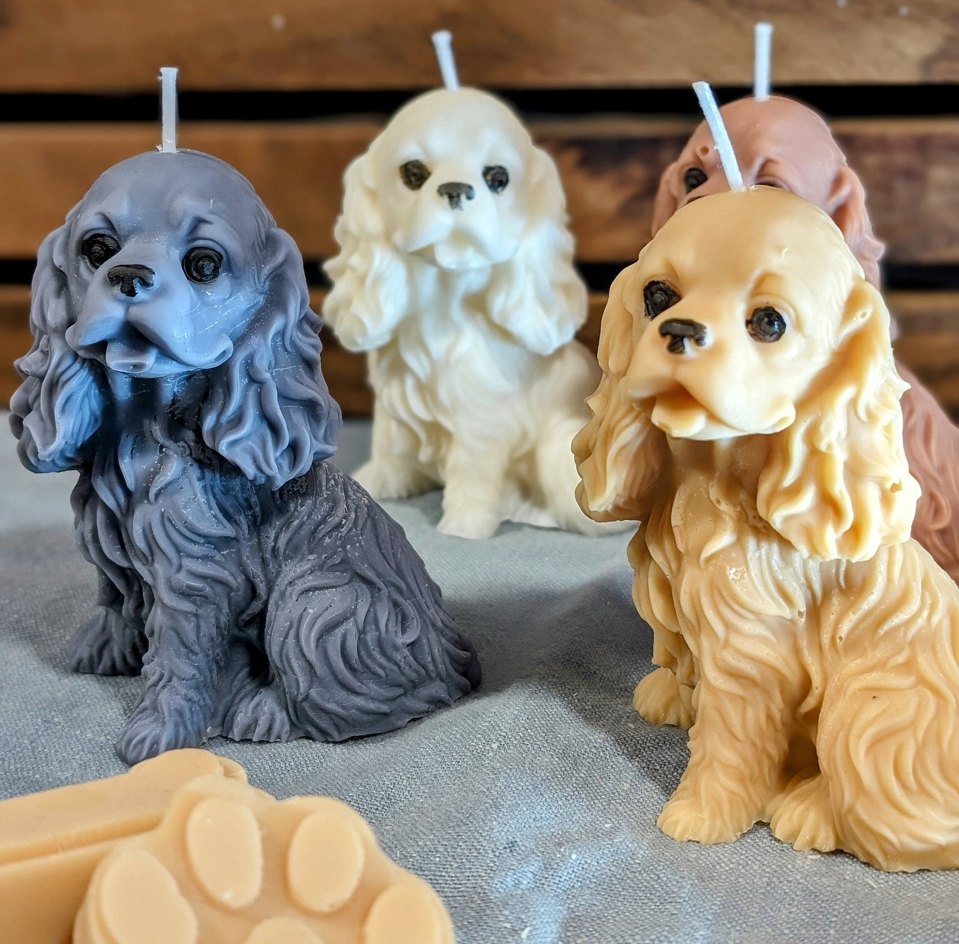 Candle. Cocker spaniel candle. Candle gift. Dog candle. Dog decor - My Store