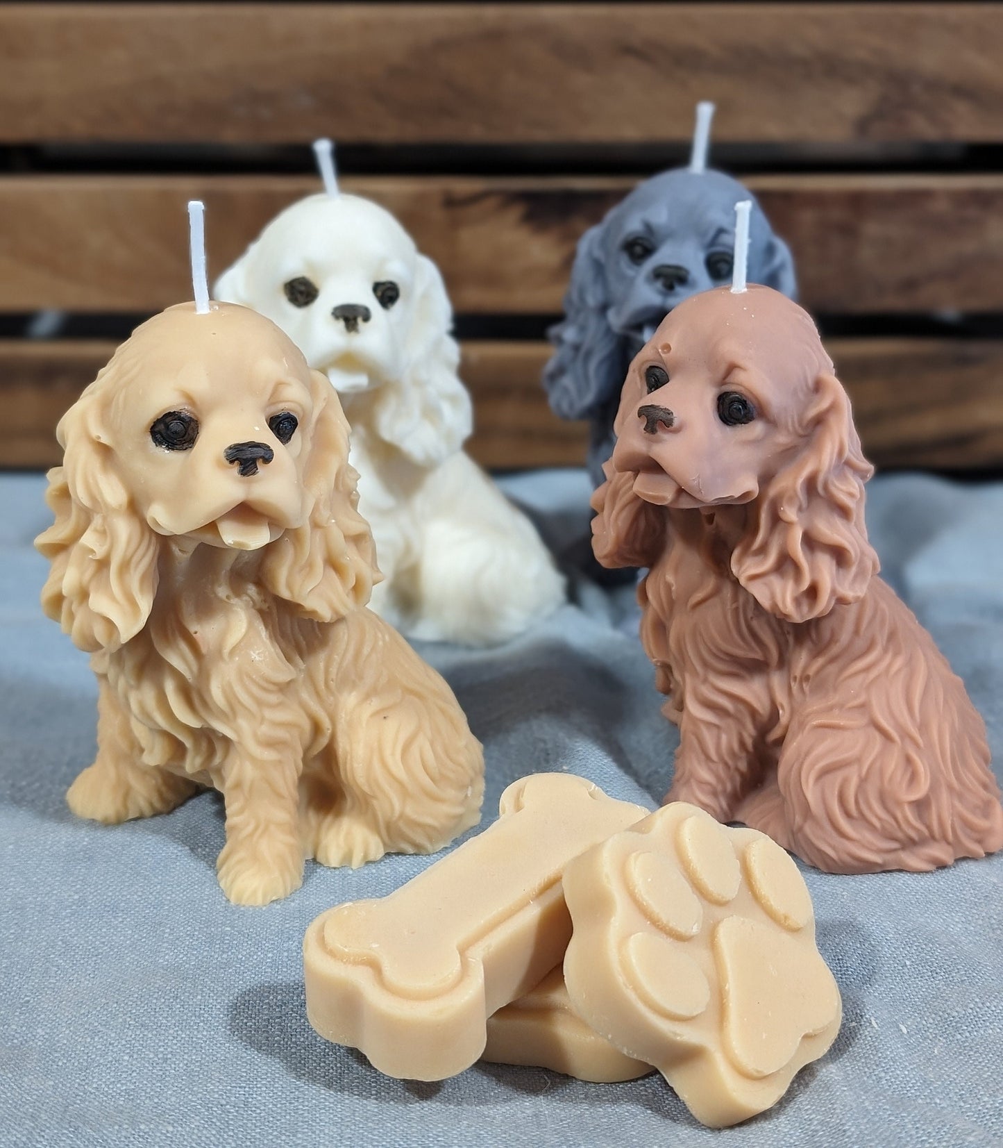 Candle. Cocker spaniel candle. Candle gift. Dog candle. Dog decor - My Store
