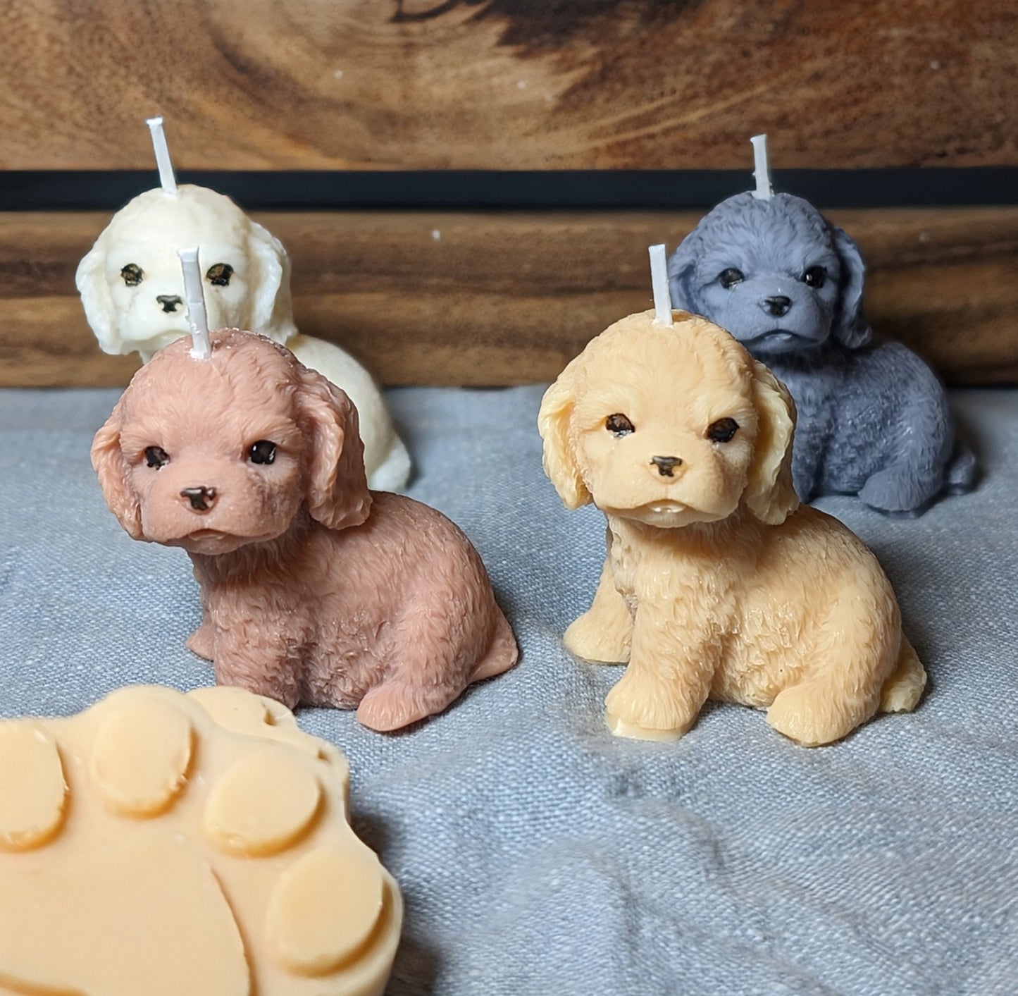 Candles. Dog candle. Candle. Puppy candle. Dog gift. Dog decor - My Store