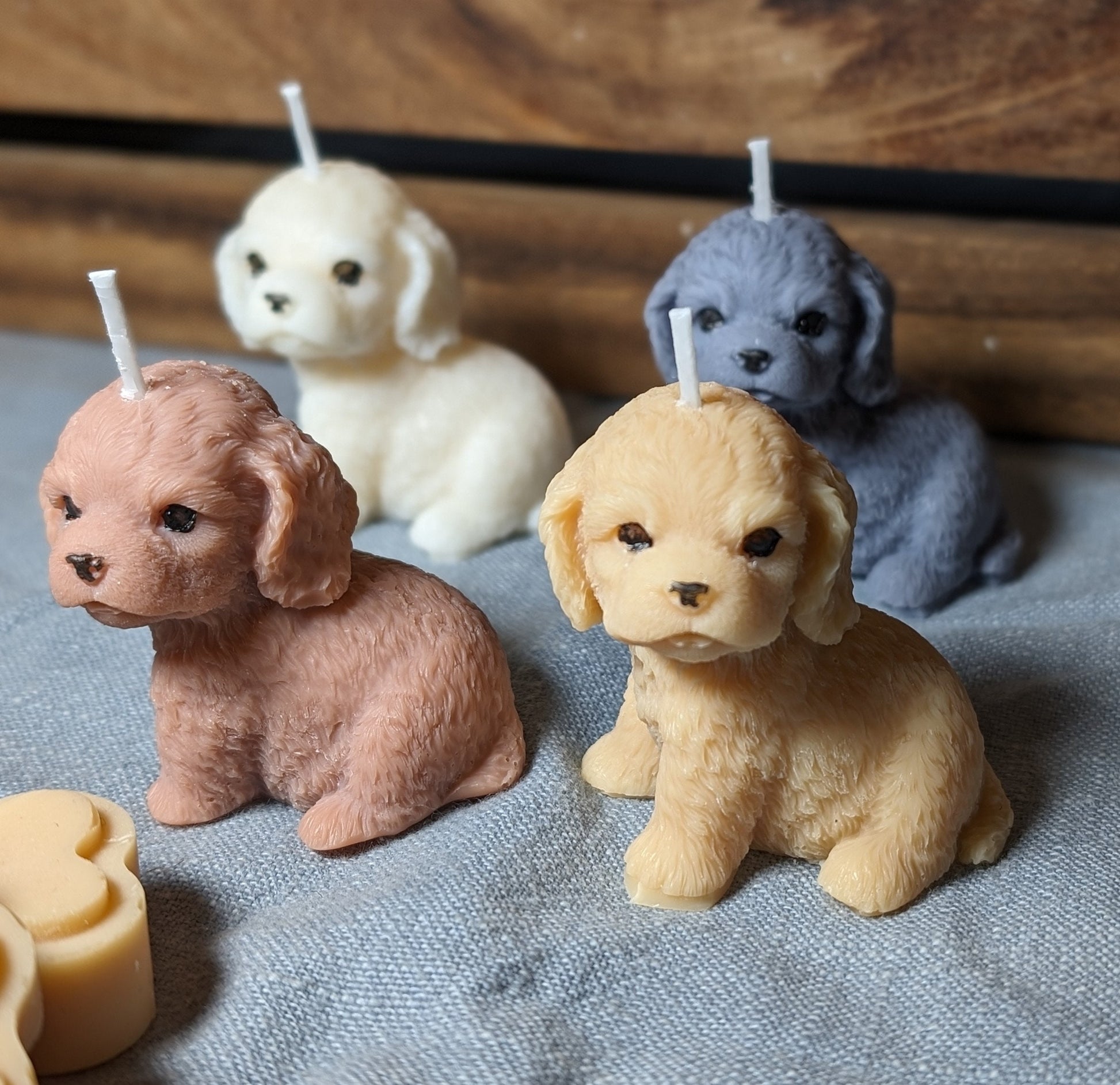 Candles. Dog candle. Candle. Puppy candle. Dog gift. Dog decor - My Store