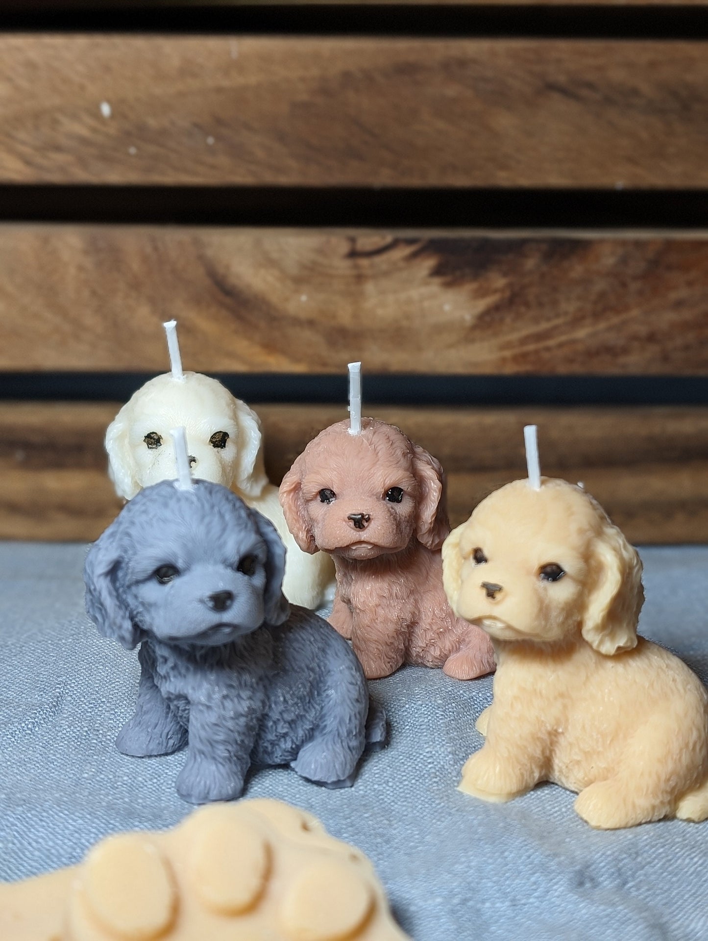 Candles. Dog candle. Candle. Puppy candle. Dog gift. Dog decor - My Store