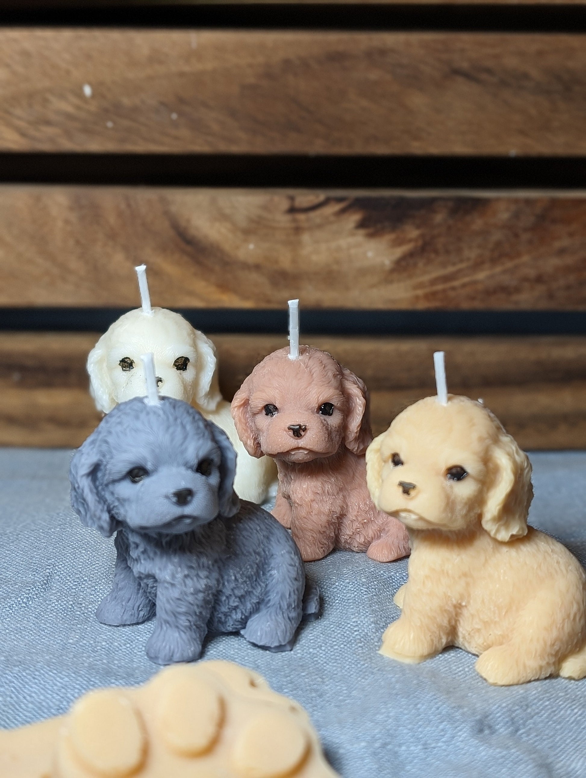 Candles. Dog candle. Candle. Puppy candle. Dog gift. Dog decor - My Store