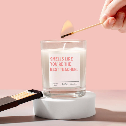 Teacher gift. Candle. Best teacher. Present for teacher gift seat teacher. - My Store