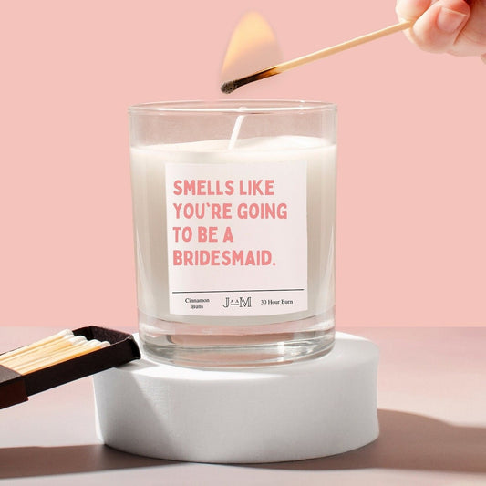 Bridesmaid proposal candle for her. Going to be a bridesmaid - My Store