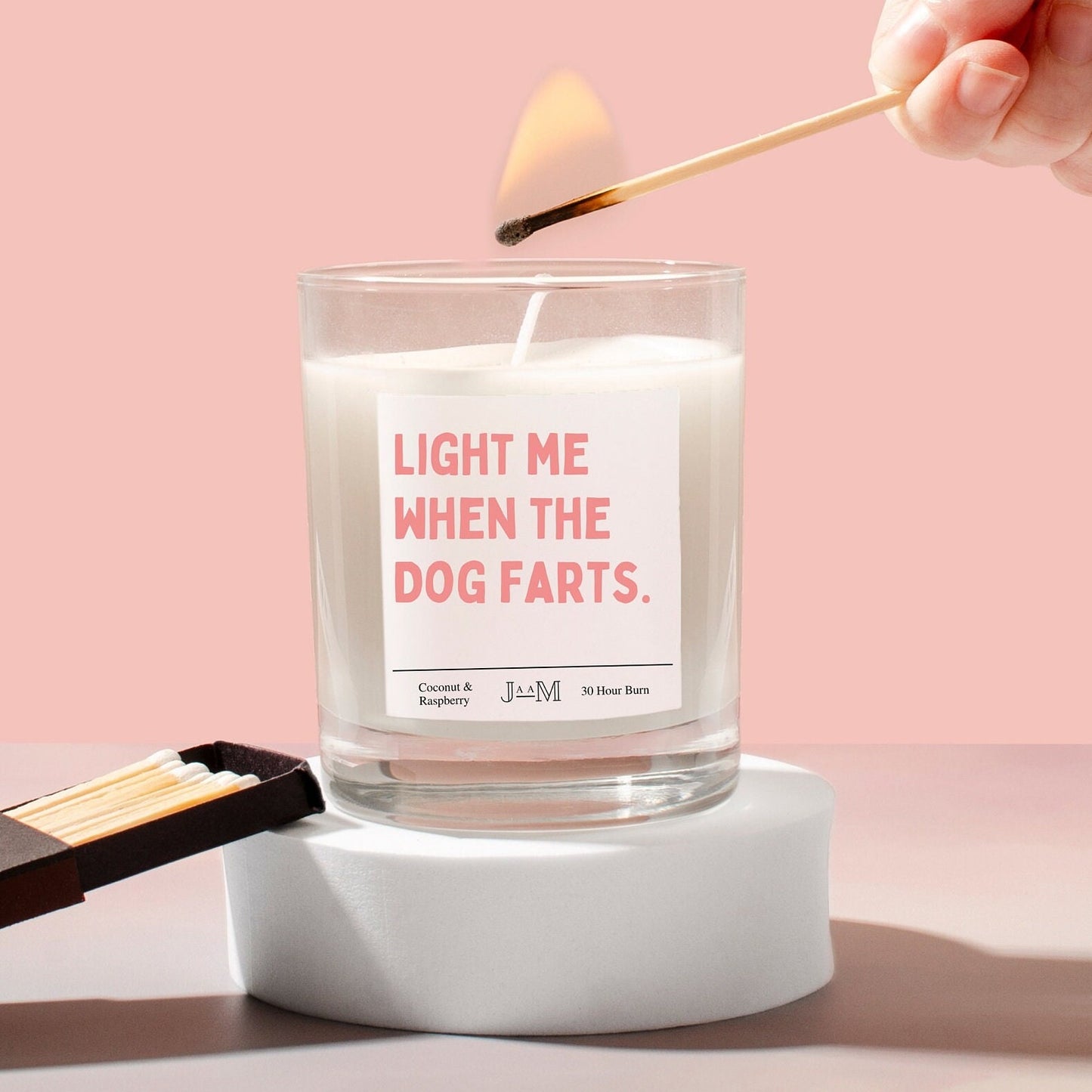Dog farts. When the dog farts. Candle uk. Candle gift. Fart extinguisher - My Store