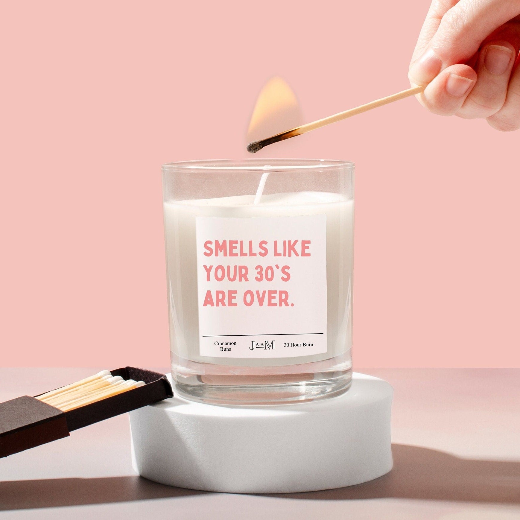 40th gift. Candle gift 40th birthday. Cheeky 40th. Funny 40th present - My Store