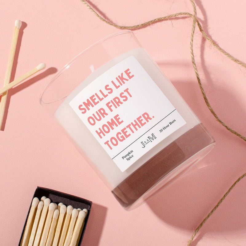 Our First Home Together Candle