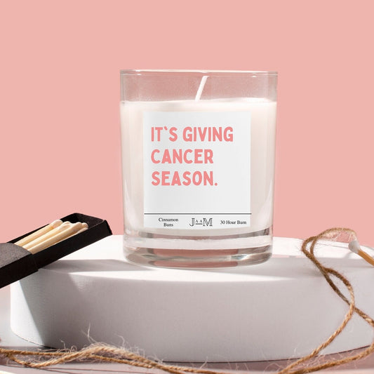 June/ Cancer Birthday Candle