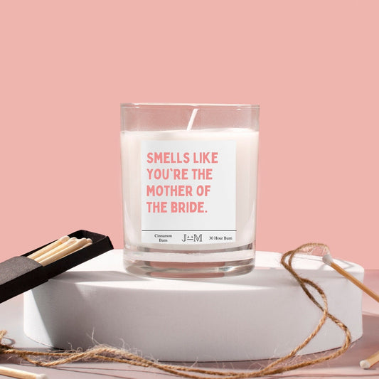 Mother Of The Bride Candle Gift